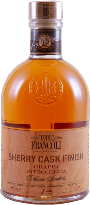 Grappa SHERRY CASK FINISH, Luigi Francoli
Edizione Limitata