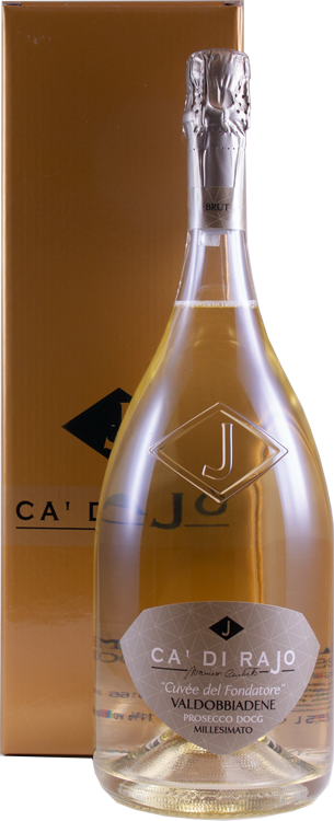 Prosecco Cuvée del Fondatore Brut Millesimato MAGNUM, Valdobbiadene Superiore DOCG