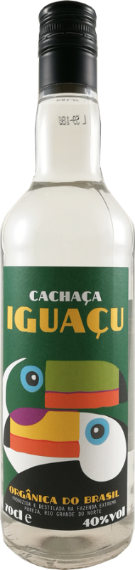 Cachaça Jguaçu Rum, Organica do Brasilien
