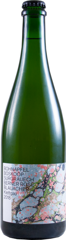 Cidre Bohnapfel, Surgräuch, Berner Rose, Blauacher,  Klettgau 2022
4% Vol.