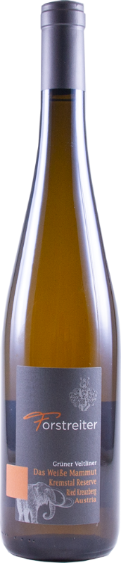 Grüner Veltliner DAS WEISSE MAMMUT, Kremstal Reserve DAC, FORSTREITER, 94 Punkte Falstaff !
