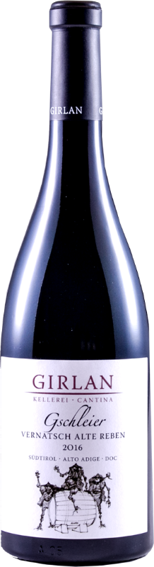 Gschleier Vernatsch Alte Reben, Südtirol/Alto Adige DOC, Girlan, 2 bicchiere rossi, Gambero Rosso, asugezeichnet als Vernatsch des Jahres !