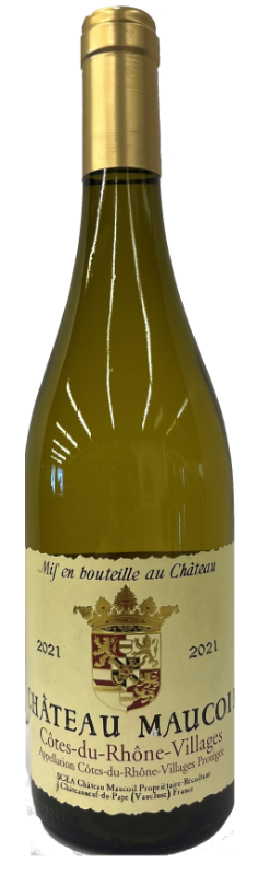 Côtes du Rhone Village BLANC, CdR Village AOC, BIO