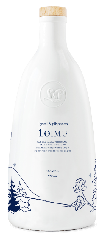 LOIMU weiss 2024, Glögi, finnischer Primium Glühwein, Lignell & Piispanen