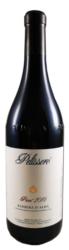 Barbera d'Alba DOC PIANI Magnum mit Holzkiste, Pelissero