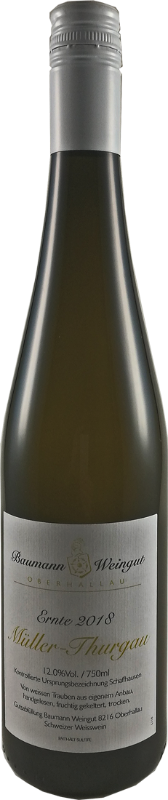 Müller-Thurgau, Weingut Baumann