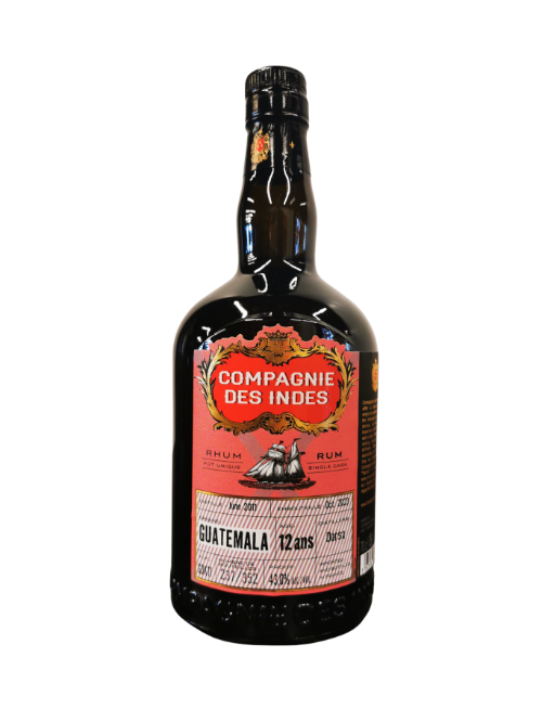 Rum Compagnie des Indes - Guatemala Darsa 12 years old
