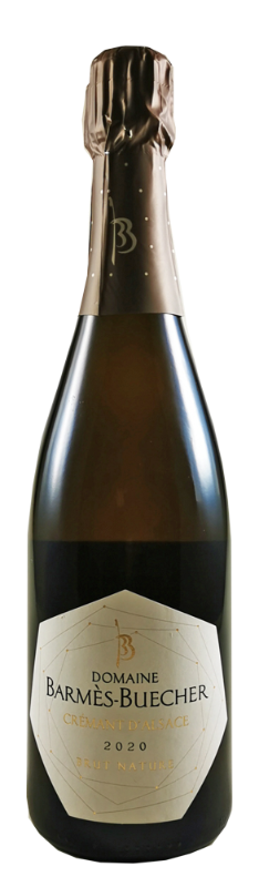 Crémant d'Alsace AOC, Brut Nature, Zero Dosage, bio/vegan,
Falstaff 90 Punkte