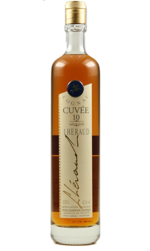 Cognac Lhéraud, cuvée
10 ans d'age