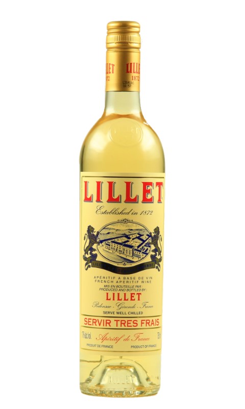 LILLET weiss, Apéritif à base de vin
