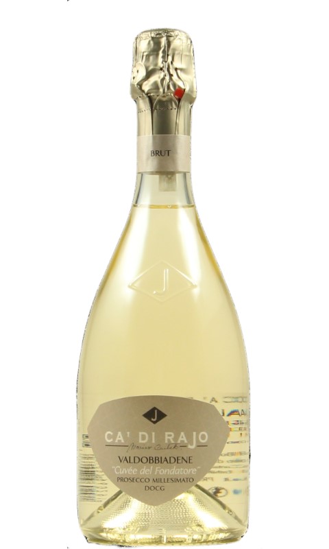 Prosecco Cuvée del Fondatore Brut Millesimato, Valdobbiadene Superiore DOCG, 91 Punkte Wine Enthusiast