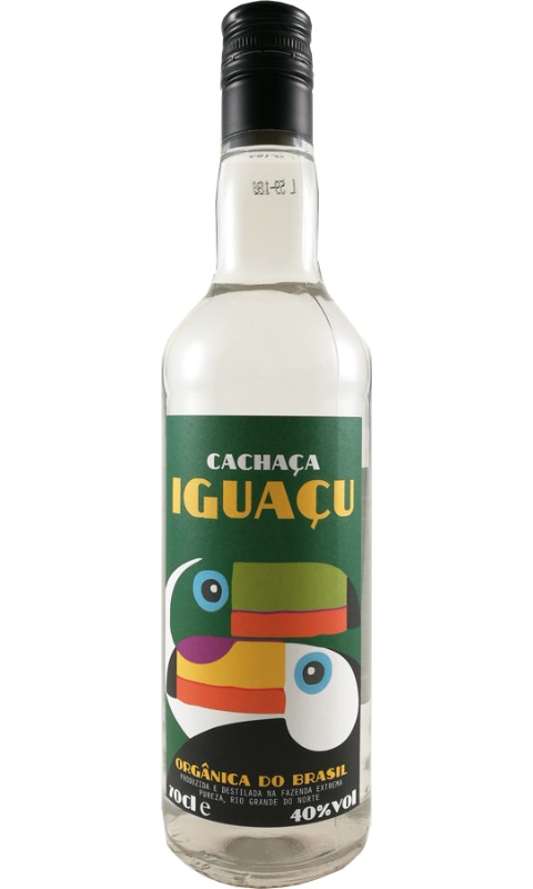 Cachaça Jguaçu Rum, Organica do Brasilien
