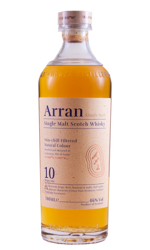 Arran 10 years, Isle of Arran, Single Malt Whisky