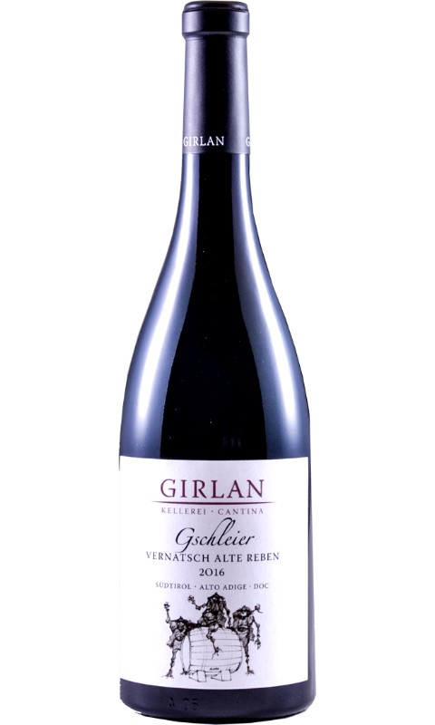 Gschleier Vernatsch Alte Reben, Südtirol/Alto Adige DOC, Girlan, Ausgezeichnet als Vernatsch des Jahres !