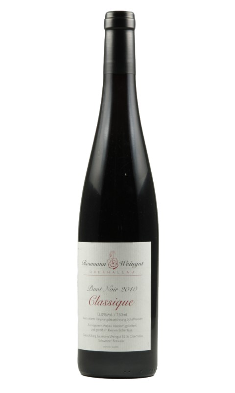 Pinot Noir Classique, Oberhallau AOC, Weingut Baumann 