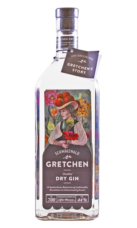 Gin GRETCHEN, Schwarzwald Dry Gin 