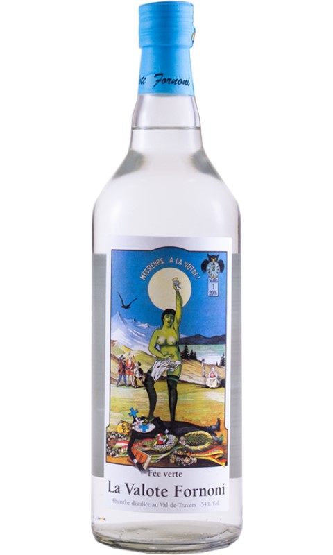 Absinthe 100cl La Valote Fornoni-Fée Verte, Val-de-Travers
