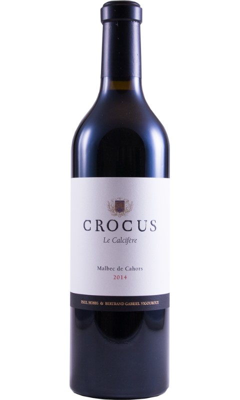 CROCUS Le Calcifère, Malbec de Cahors AOC, P. Hobbs et B. Vigouroux, French Winery of the year 2018 !