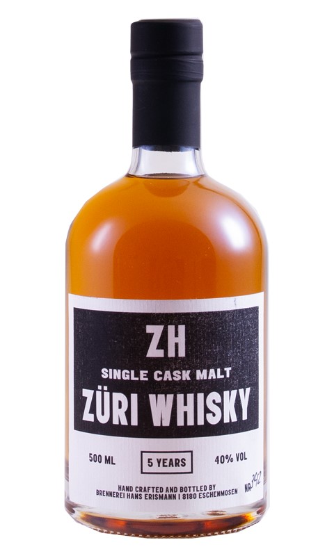 ZH Züri Whisky - 5 years old, Erismann
