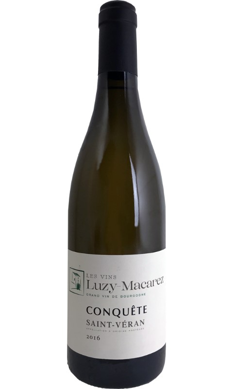 SAINT-VÉRAN AOC, Conquête, Maison Luzy-Macarez, 91 Punkte Wine Enthusiast.
