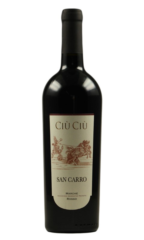 SAN CARRO, Marche IGP rosso, BIO/VEGAN, Ciú Ciú
