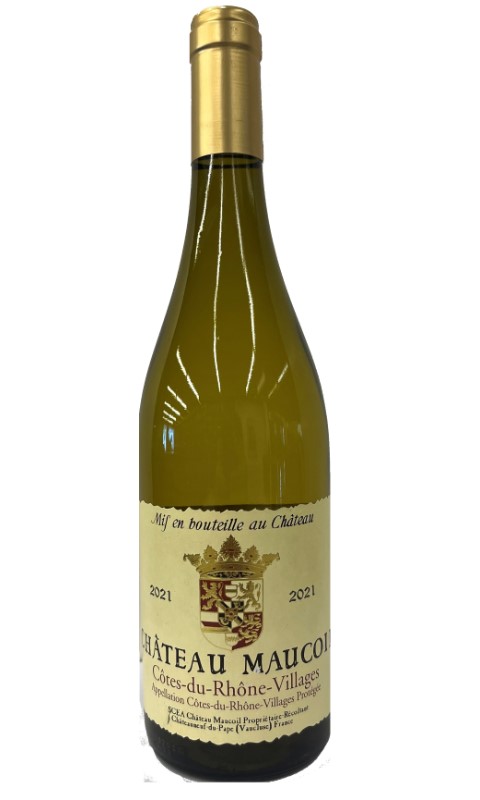 Côtes du Rhone Village BLANC, CdR Village AOC, BIO