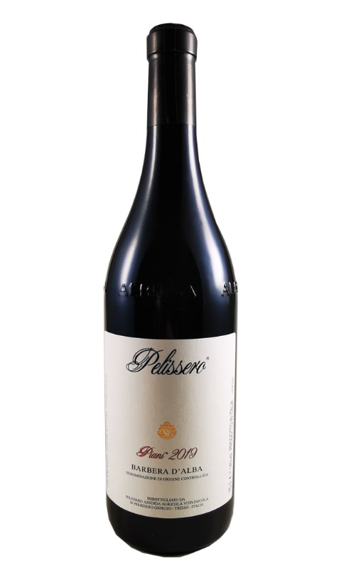 Barbera d'Alba DOC PIANI Magnum mit Holzkiste, Pelissero