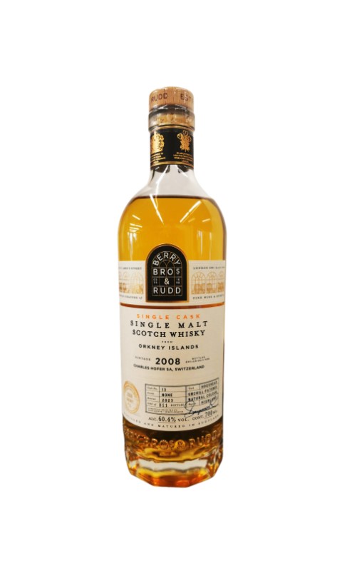House of McCallum Benrinnes Cask #3, Berrys' Own Selection Orkney 2008 - Islay, Single Malt Whisky, bottled in 2023.