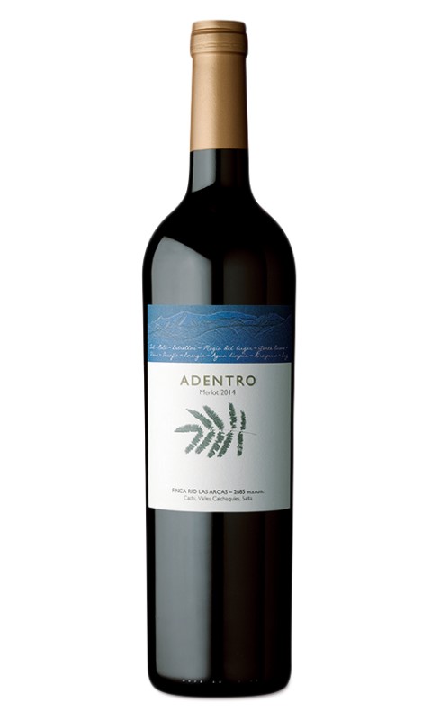 Adentro MERLOT, Finca Rio las Arcas, Valles Calchaquíes, Argentinien
