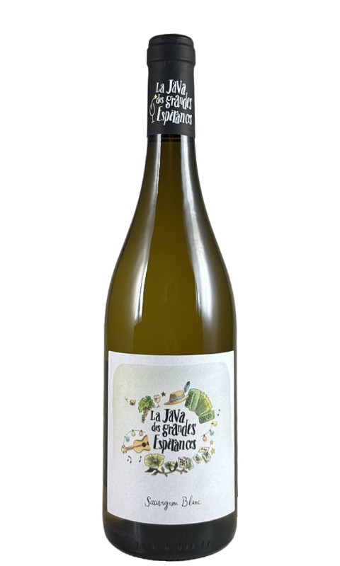 La Java Sauvignon Blanc, Bio, Touraine AOP blanc
Domaine des Grandes Ésperances