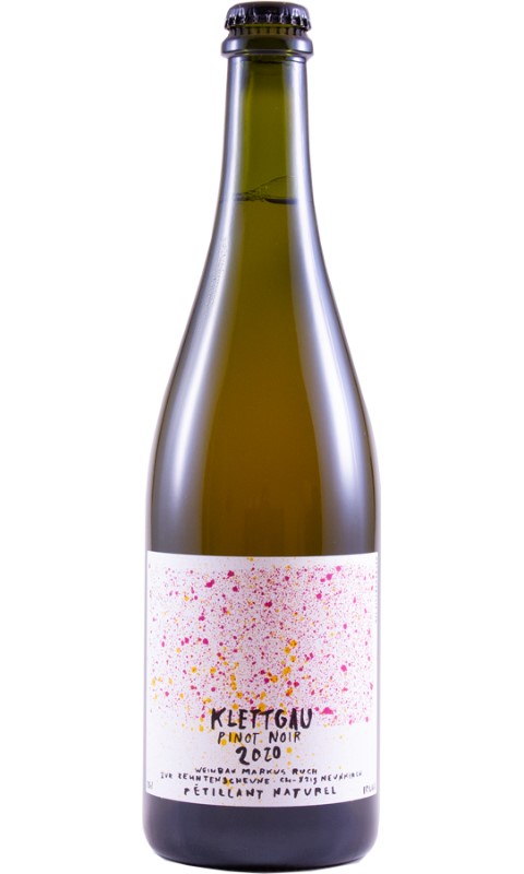 Pinot Noir PÉTILLANT NATUREL,  AOC Schaffhausen, Weingut Markus Ruch, Klettgau