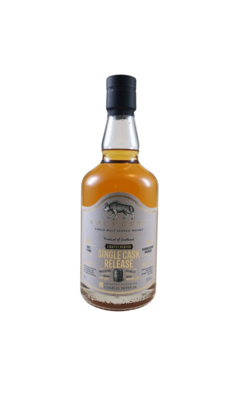 Wolfburn Single Cask 2017, Single Malt Scotch Whisky.
