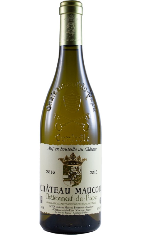Château MAUCOIL BLANC Tradition, Châteauneuf-du-Pape, BIO