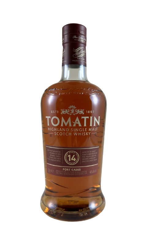 TOMATIN Highland Single Malt, Italian Collection Barolo Casks, 10 years old