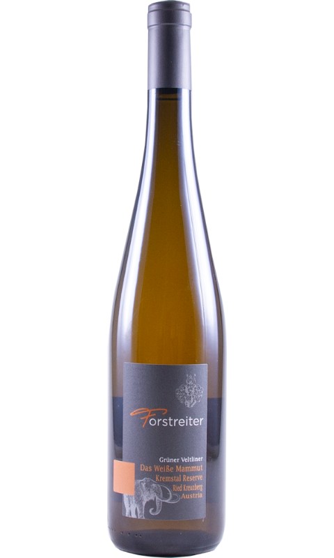 Grüner Veltliner DAS WEISSE MAMMUT, Kremstal Reserve DAC, FORSTREITER, 94 Punkte Falstaff !

