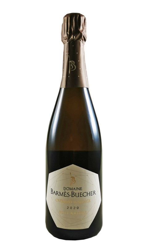 Crémant d'Alsace AOC, Brut Nature, Zero Dosage, bio/vegan,
Falstaff 90 Punkte